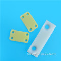Placas de plástico ABS enrutadas por CNC de procesamiento personalizado